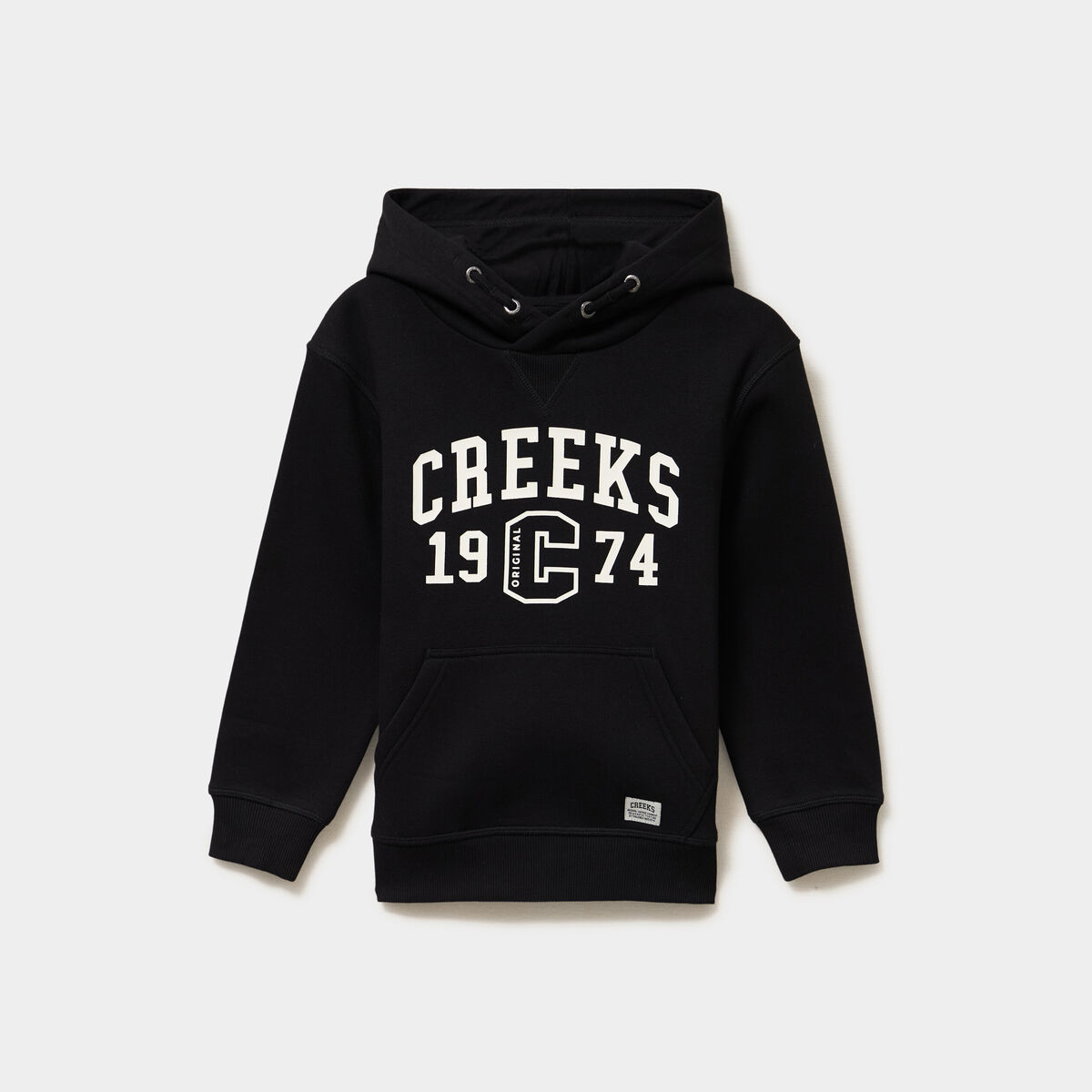 Sweat hoodie 1 poche oversize noir gar&ccedil;on