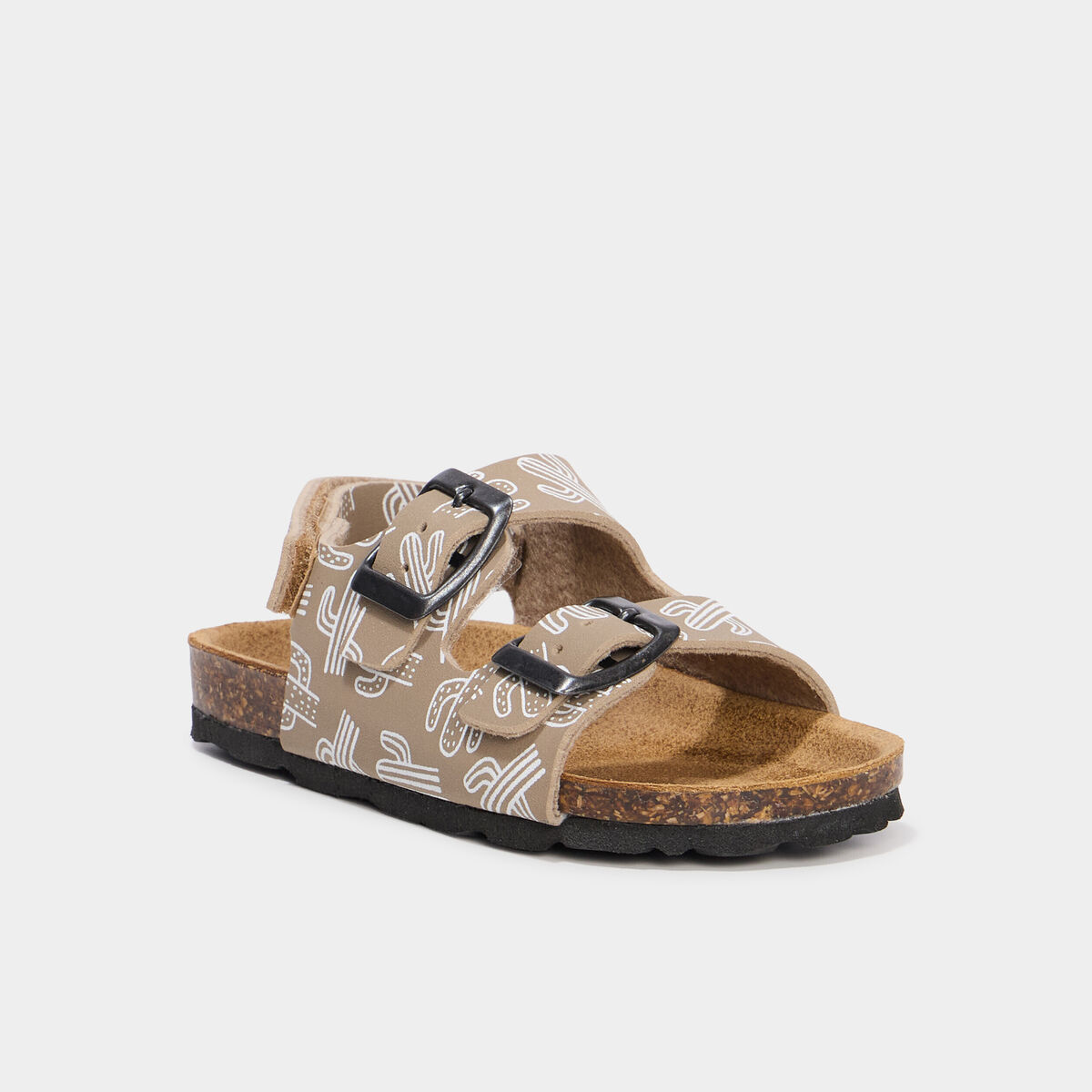 Sandales avec boucles bleu garçon