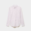Chemise ajust&eacute;e manches longues blanc homme