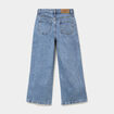 Jean large taille ajustable coton denim double stone fille