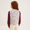 Gilet matelassé sans manches beige fille