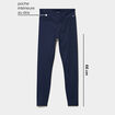 Legging de sport taille haute bleu marine femme