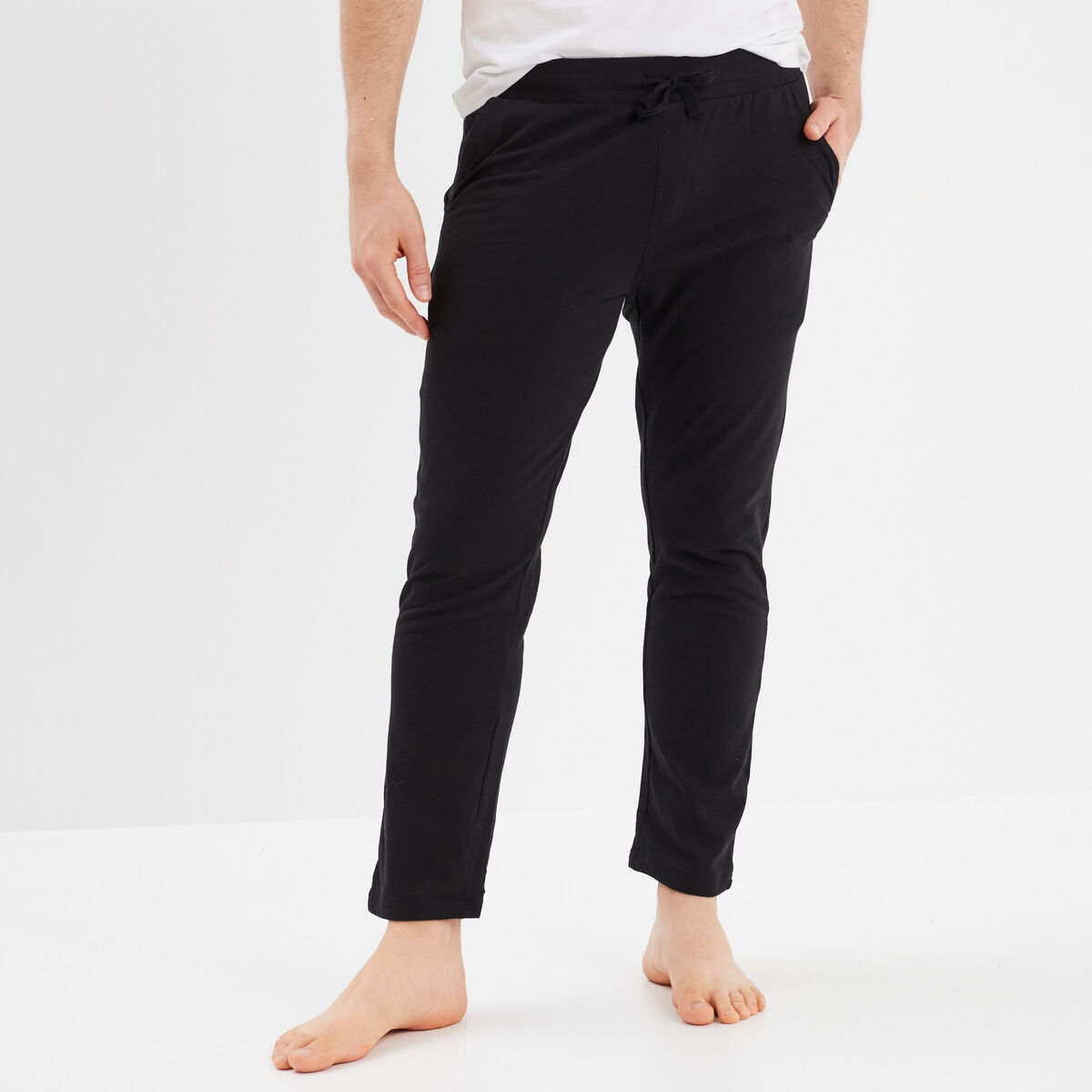 Pantalon de pyjama noir homme