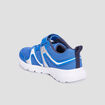 Baskets running à scratchs Rexited bleu garçon