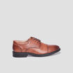 Derbies lacées marron homme