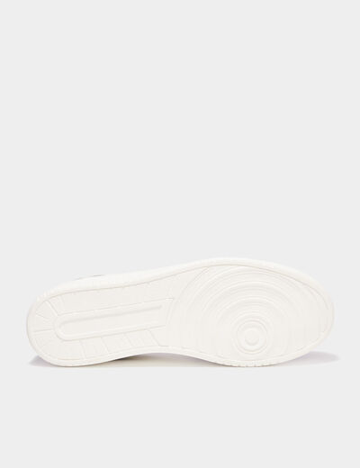 Tennis basses &agrave; lacets sable homme