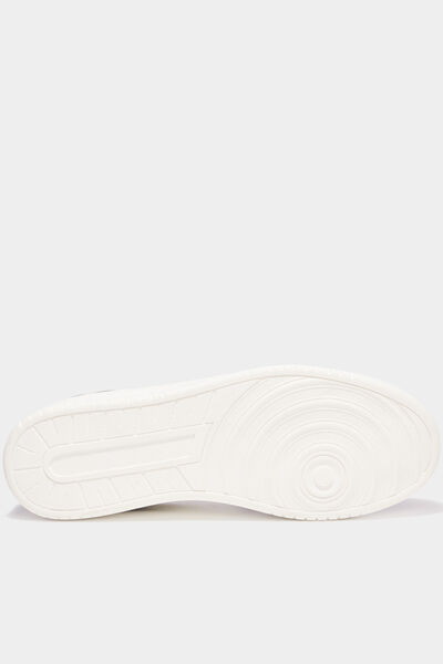 Tennis basses &agrave; lacets sable homme