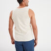 Débardeur droit 1 poche coton Creeks ecru homme