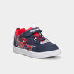 Tennis basses à scratchs Spider-Man bleu marine garçon