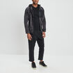 T-shirt manches longues col V noir homme