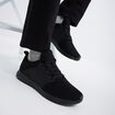Baskets running à lacets noir homme