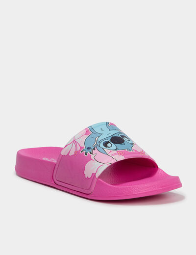 Claquettes de plage Stitch rose fille