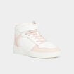 Baskets montantes à scratchs Iconic rose corail fille