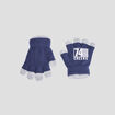 Gants 2-en-1 tricot&eacute;s bleu marine gar&ccedil;on