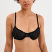 Soutien-gorge embo&icirc;tant dentelle noir femme