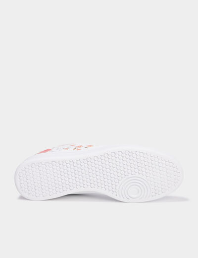 Tennis basses à lacets Creeks blanc femme