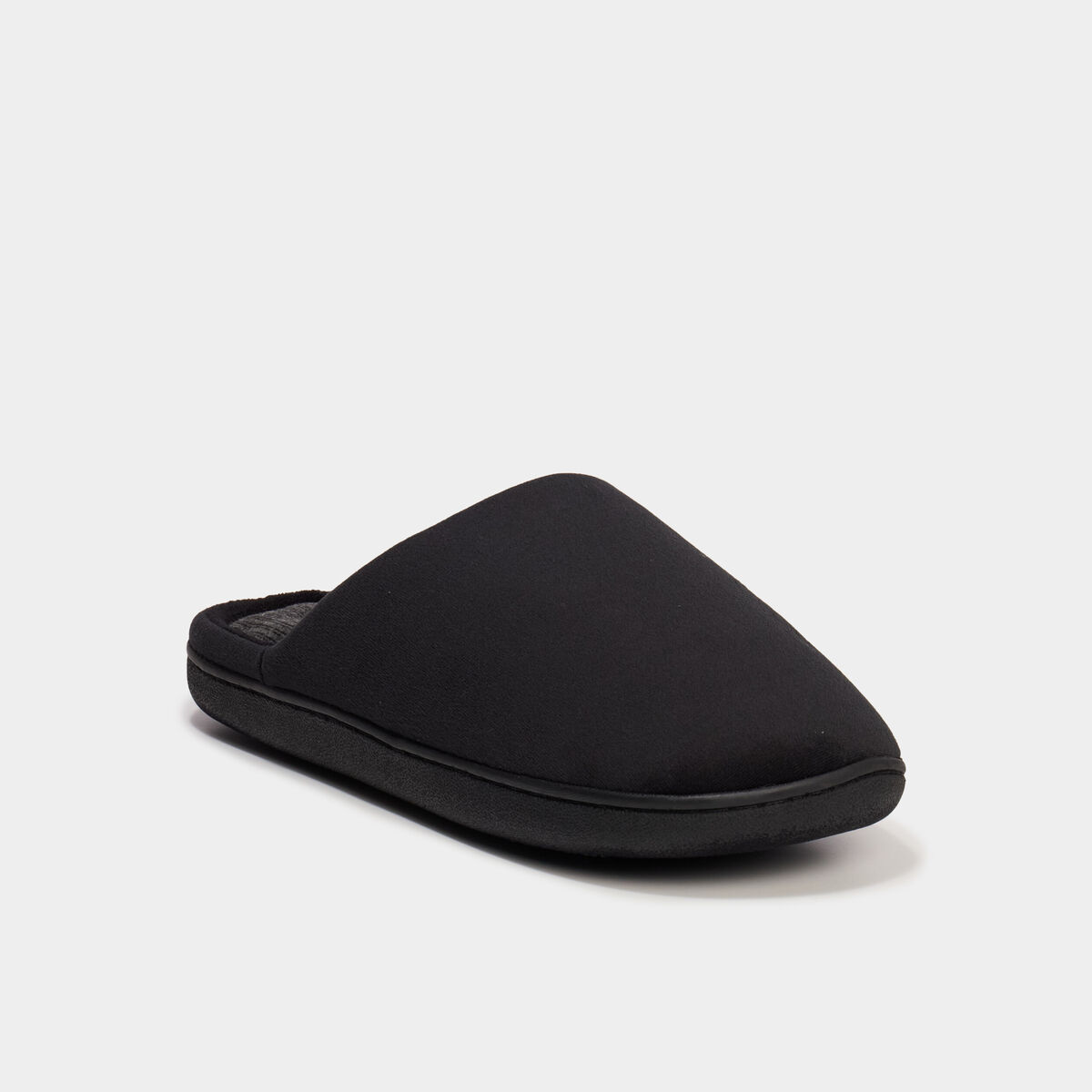 Chaussons mules noir homme
