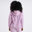 Sweat hoodie molleton à capuche violet clair femme