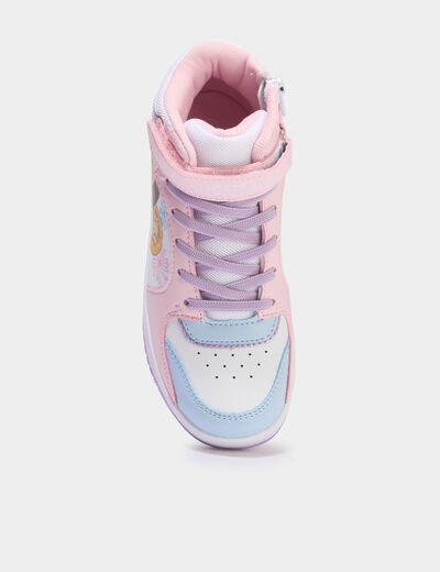 Baskets montantes Les Sisters multicolore fille