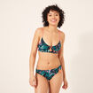 Haut de maillot de bain triangle noir femme
