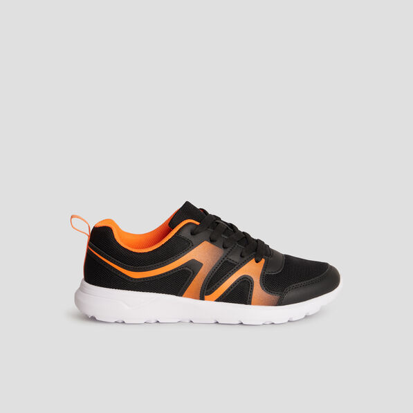 baskets running a lacets rexited noir garcon Baskets running à lacets Rexited noir garçon
