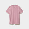 T-shirt de sport droit manches courtes mauve femme
