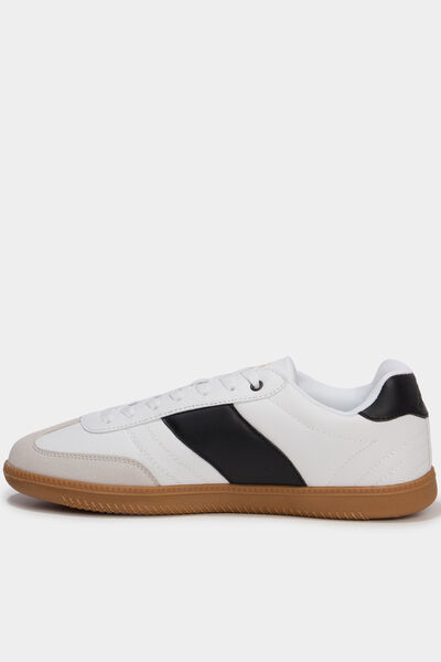 Tennis basses &agrave; lacets Kappa MATTEA noir homme