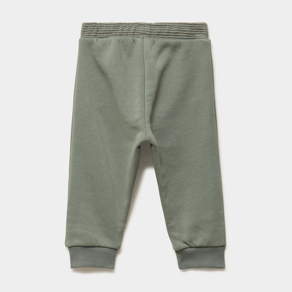 Pantalon de jogging molletonn&eacute; vert kaki b&eacute;b&eacute; gar&ccedil;on