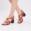 Sandales &agrave; talons Liberto marron femme