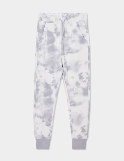 Pantalon de jogging resserr&eacute; gris fonc&eacute; gar&ccedil;on