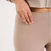 Legging taille haute sable femme