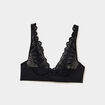 Soutien-gorge foulard dentelle noir femme