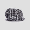 Casquette gavroche noir femme