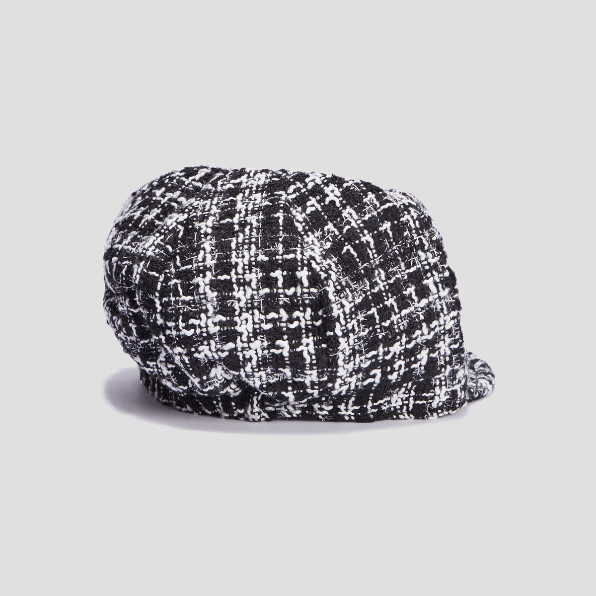 Casquette gavroche noir femme