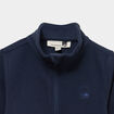 Sweat polaire col camionneur bleu marine mixte