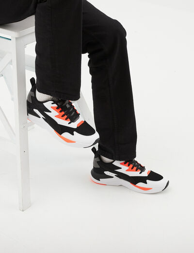 Runnings à lacets Puma rouge homme