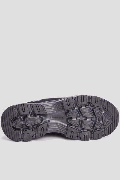Baskets running mémoire forme Skechers noir femme