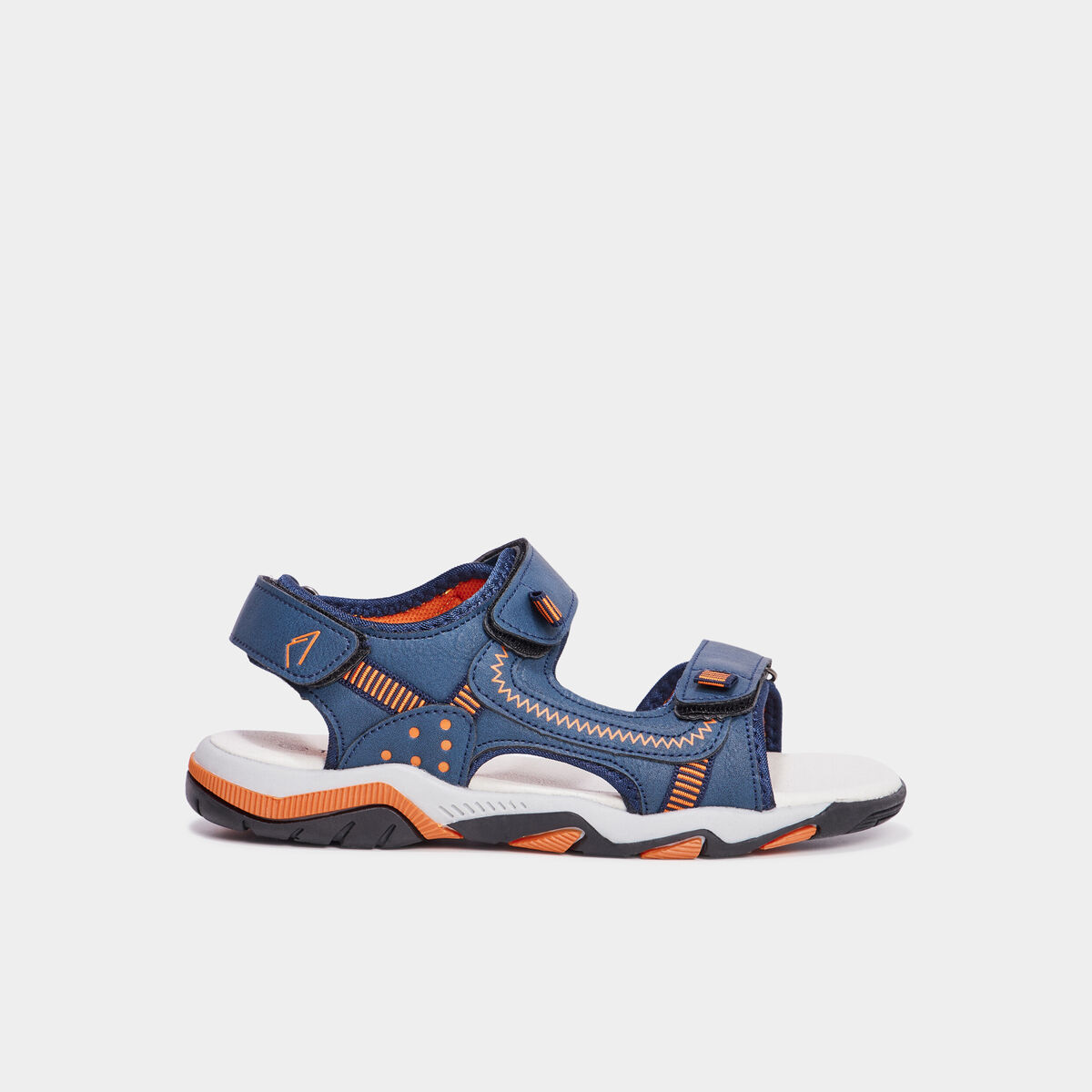 Sandales à scratchs Trappeur bleu garçon