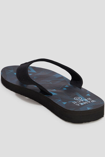 Tongs Wamea Beach bleu homme