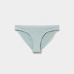 Culotte microfibre sans coutures vert clair femme