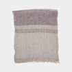 Foulard à franges multicolore homme