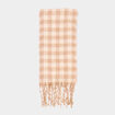 &Eacute;charpe &agrave; franges sable femme