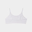 Brassière coton blanc fille