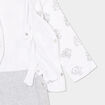 Ensemble naissance 2 pi&egrave;ces coton blanc b&eacute;b&eacute;