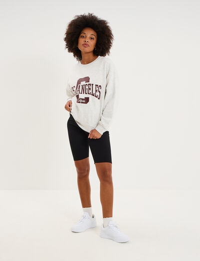 Short cycliste grossesse noir femme maternit&eacute;