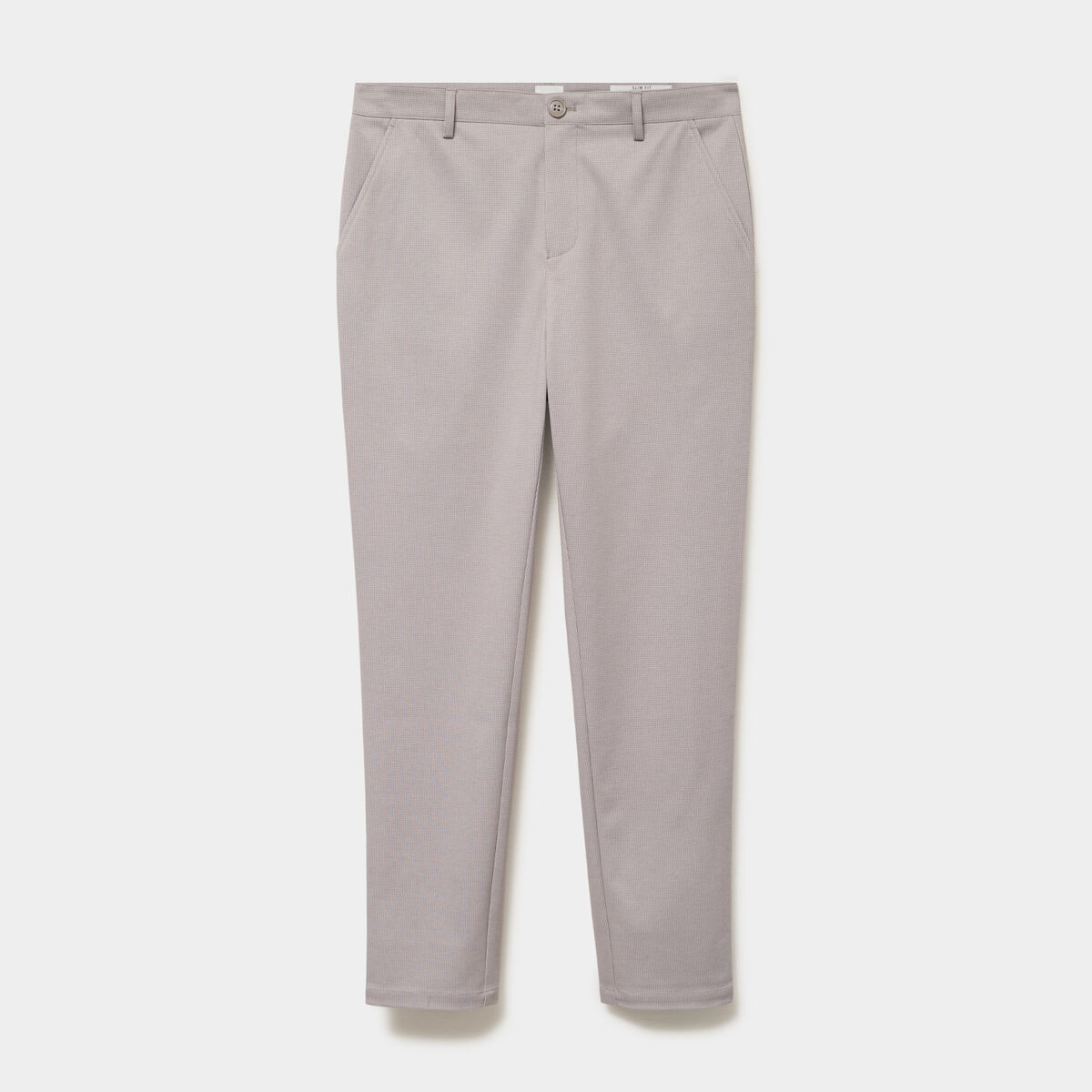 Pantalon chino slim beige clair homme