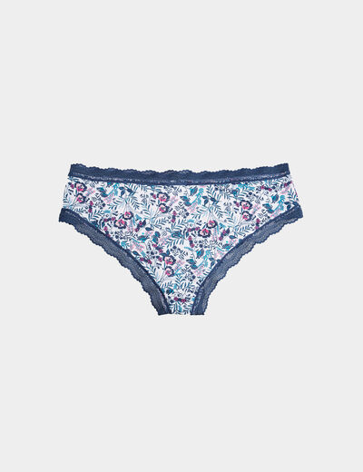 Lot 2 shortys microfibre ecru femme