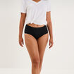 Culotte taille haute noir femme