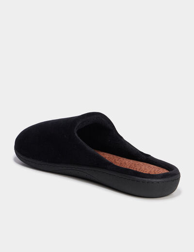 Chaussons mules Isotoner sable femme