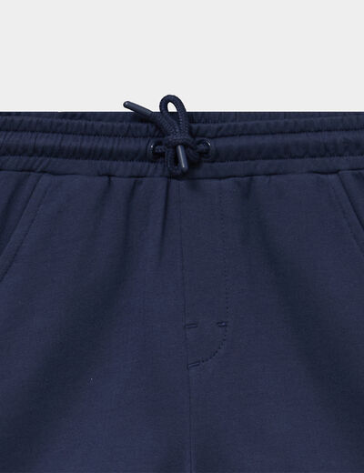 Short de jogging droit Brawl Stars bleu marine gar&ccedil;on